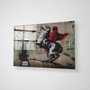 Wallity Cuadro Decorativo de Vidrio Templado Multicolor 70 x 100 cm